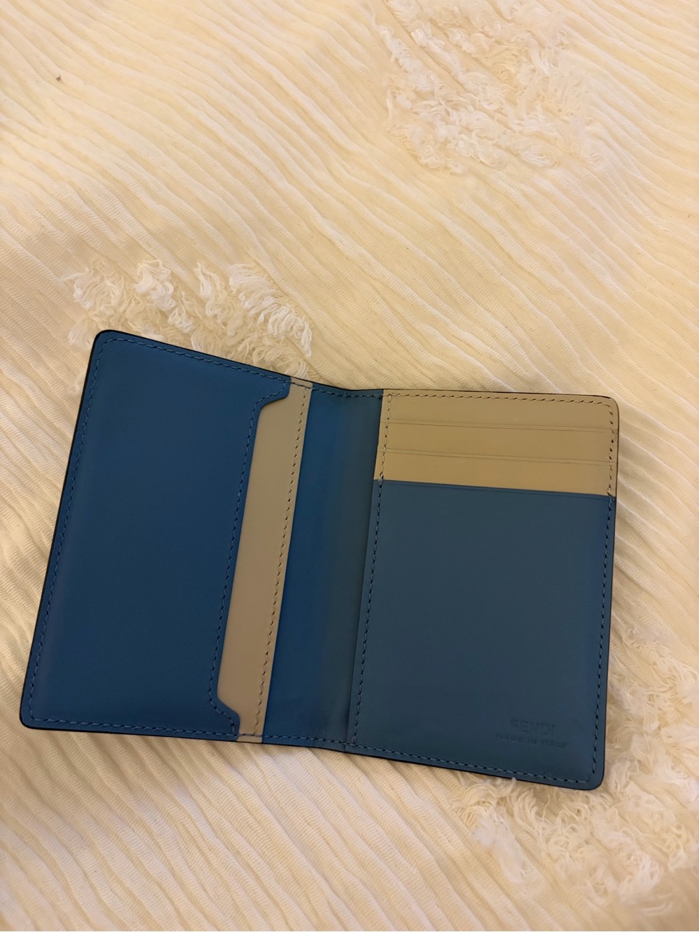 Fendi Blue Wallet - Picture 3 of 4